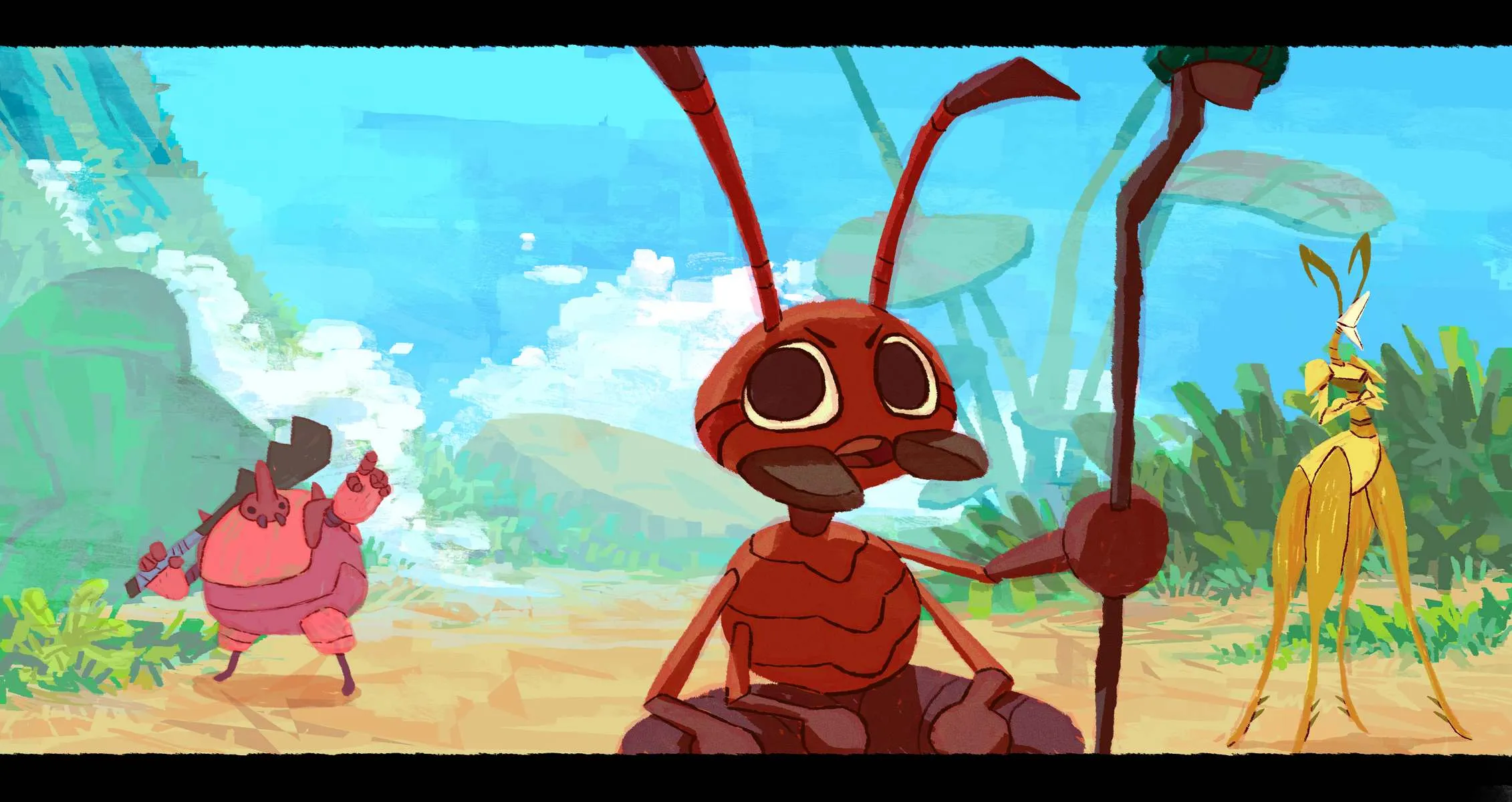 Terrarium RPG • 2023 • Concept art